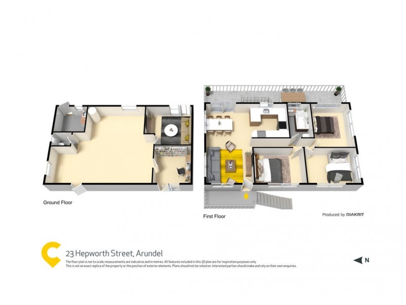 23 Hepworth Street, Arundel QLD 4214 Floorplan