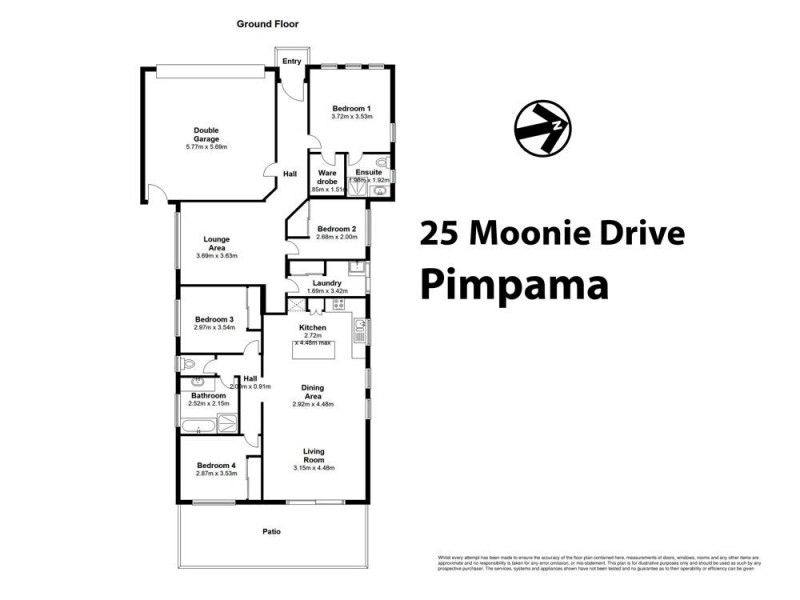 25 Moonie Drive, Coomera QLD 4209 Floorplan