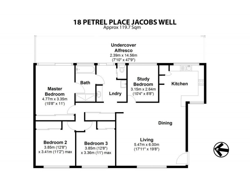 18 Petrel Place, Jacobs Well QLD 4208 Floorplan