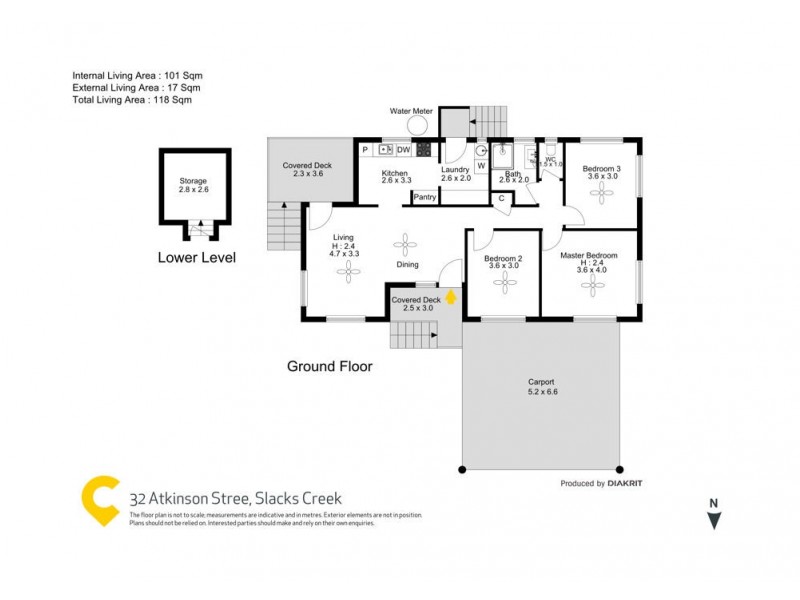32 Atkinson Street, Slacks Creek QLD 4127 Floorplan