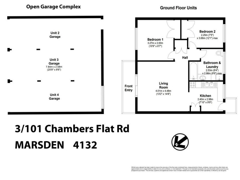 3/101 Chambers Flat Road, Marsden QLD 4132 Floorplan