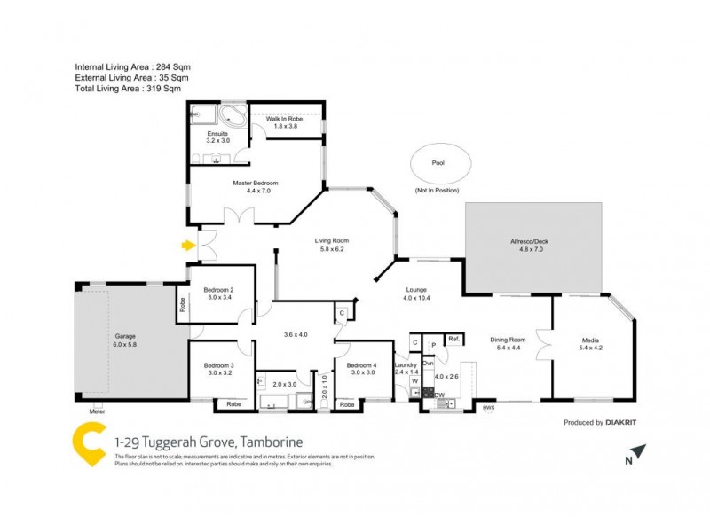 1-29 Tuggerah Grove, Tamborine QLD 4270 Floorplan