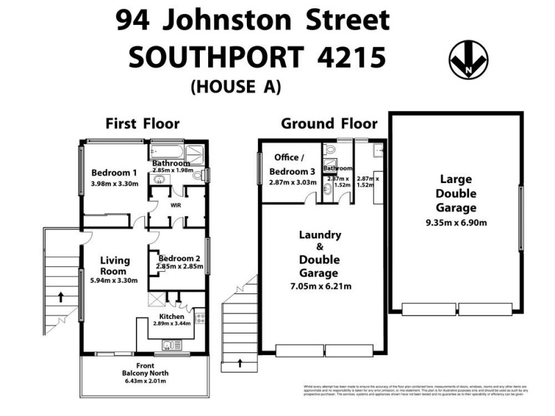 94 Johnston St, Southport QLD 4215 Floorplan