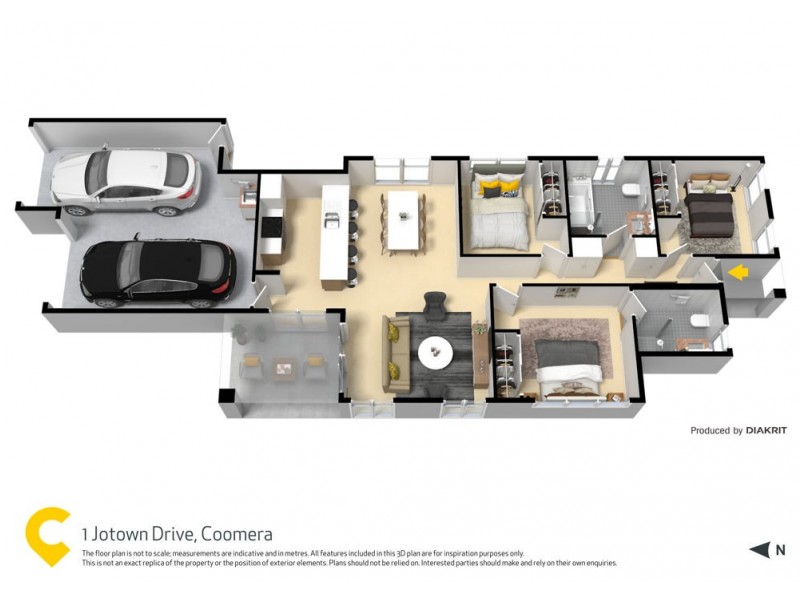 1 Jotown Drive, Coomera QLD 4209 Floorplan