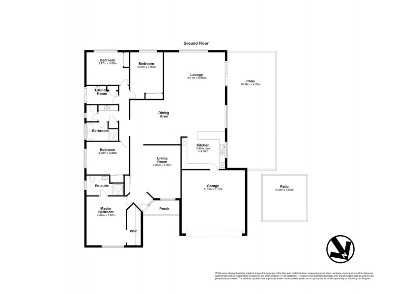 4 Xavier Place, Oxenford QLD 4210 Floorplan
