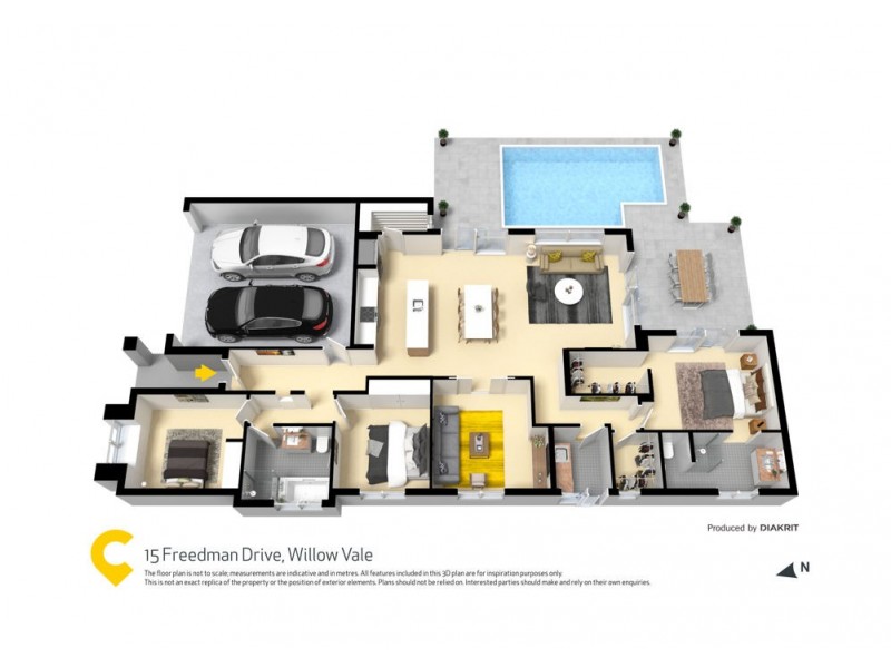 15 Freedman Drive, Willow Vale QLD 4209 Floorplan