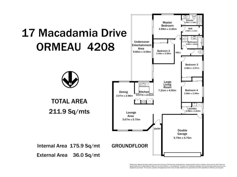 17 Macadamia Drive, Ormeau QLD 4208 Floorplan
