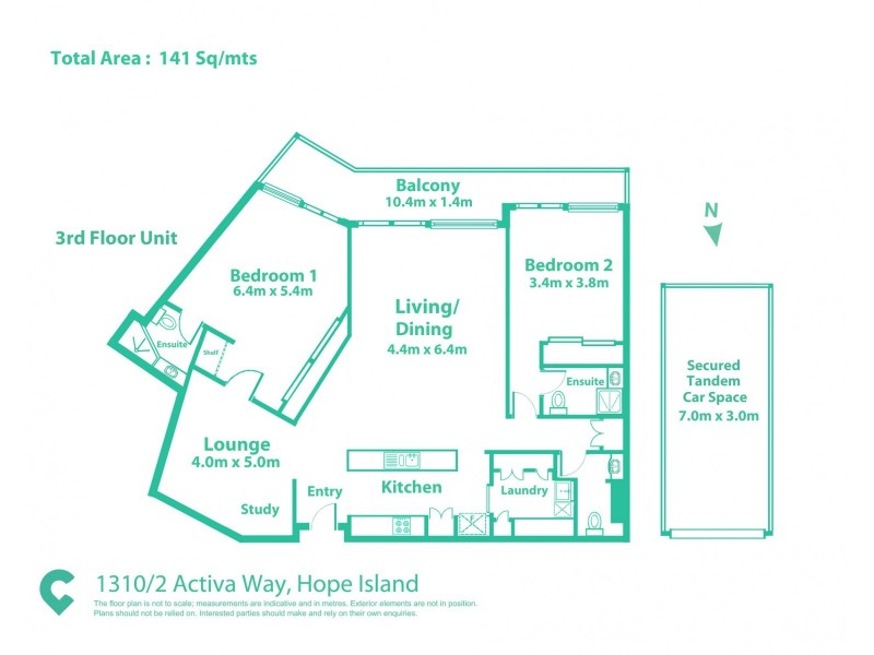 1310/2 Activa Way, Hope Island QLD 4212