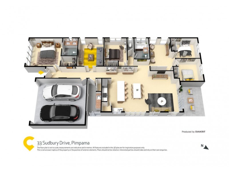 33 Sudbury Drive, Pimpama QLD 4209 Floorplan