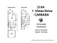 2104/1 The Vistas Drive, Carrara QLD 4211 Floorplan