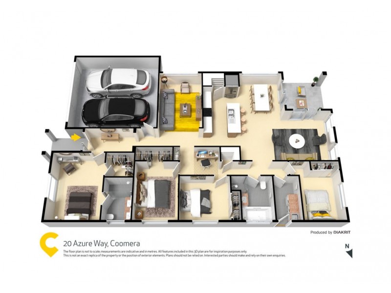 20 Azure Way, Coomera QLD 4209 Floorplan