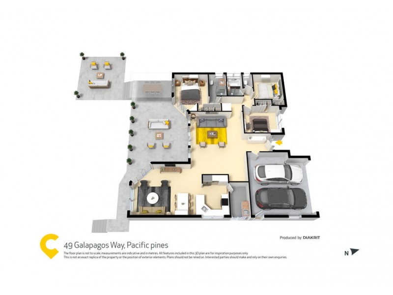 49 Galapagos Way, Pacific Pines QLD 4211 Floorplan