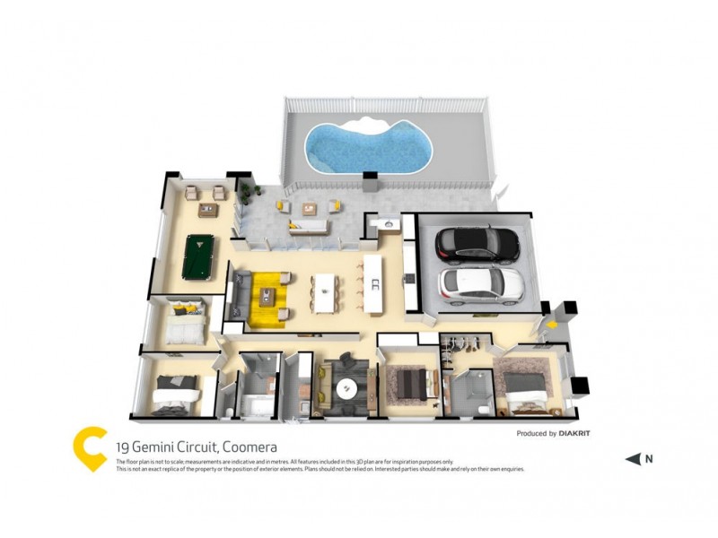 19 Gemini Circuit, Coomera QLD 4209 Floorplan