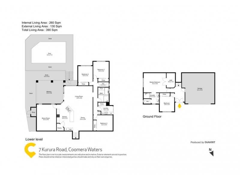 7 Kurura Road, Coomera Waters QLD 4209 Floorplan