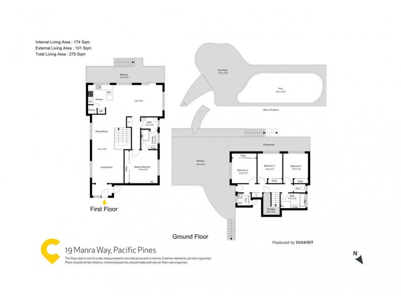 19 Manra Way, Pacific Pines QLD 4211 Floorplan