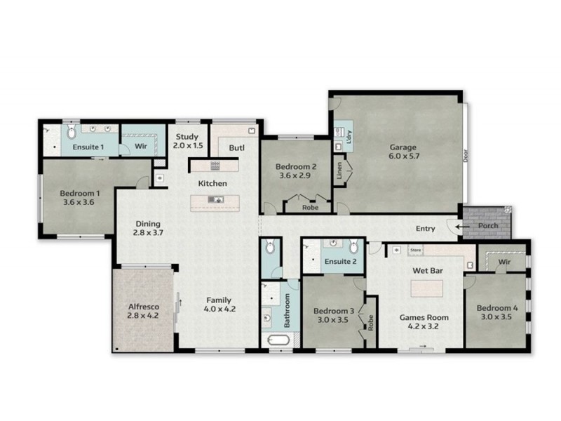 13 Fortescue Street, Pimpama QLD 4209 Floorplan