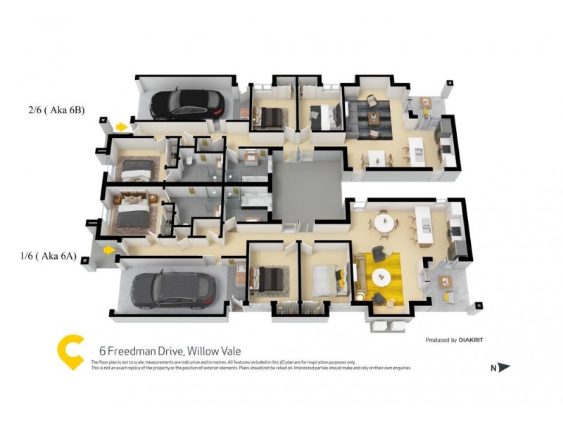 2/6 Freedman Drive, Willow Vale QLD 4209 Floorplan