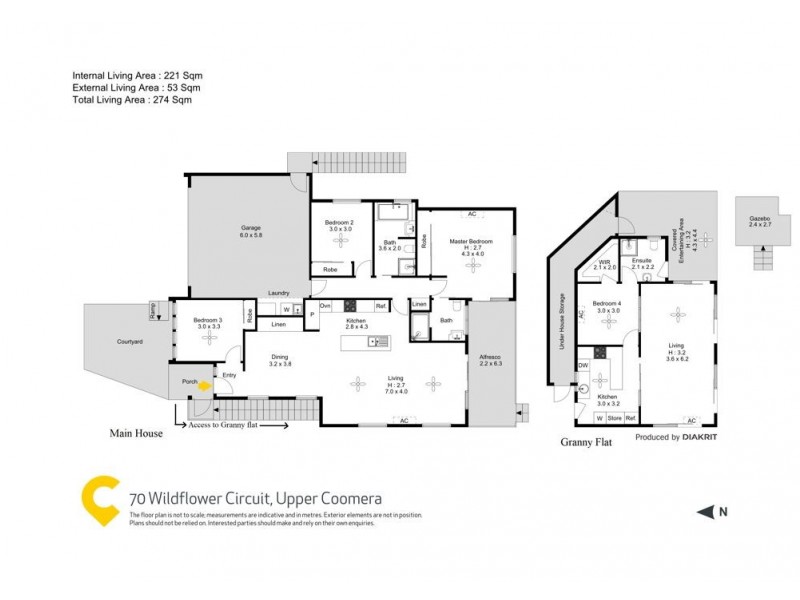 70 Wildflower Circuit, Upper Coomera QLD 4209 Floorplan