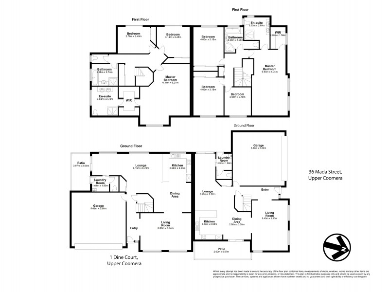 36 Mada Drive, Upper Coomera QLD 4209 Floorplan