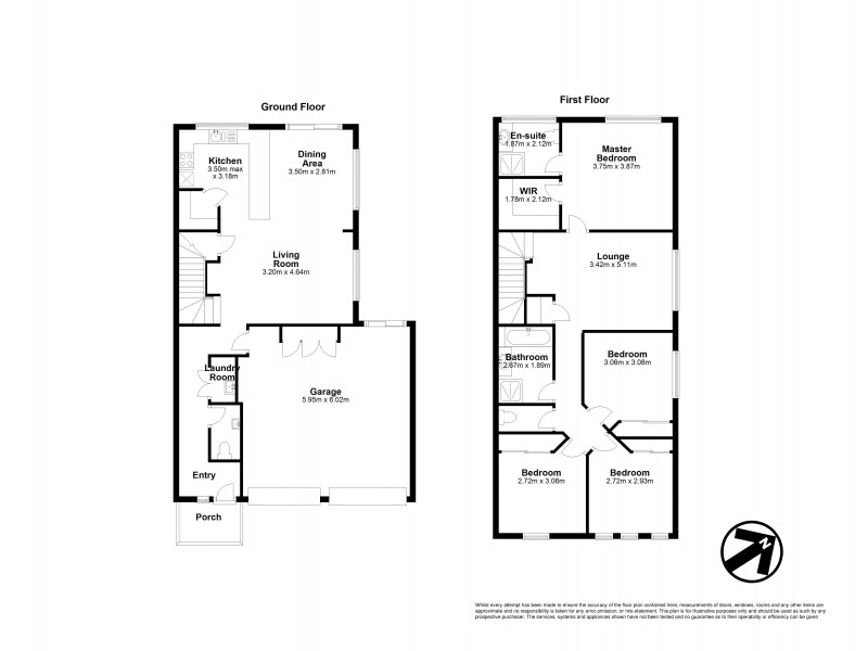 2/7 Ridgemont Street, Upper Coomera QLD 4209 Floorplan