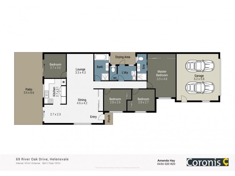 69 River Oak Drive, Helensvale QLD 4212 Floorplan