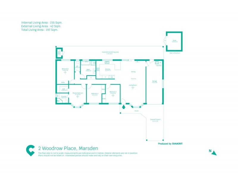2 Woodrow Place, Marsden QLD 4132 Floorplan