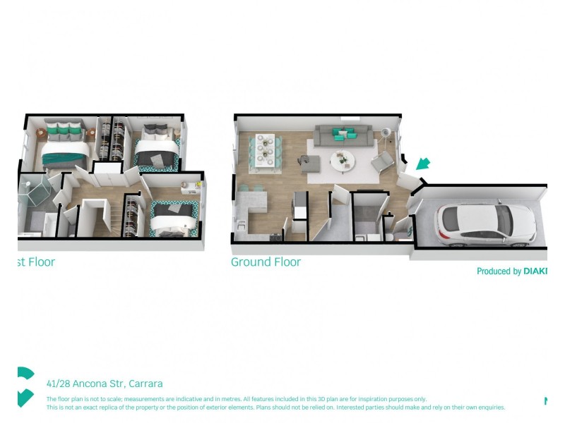 41/28 Ancona Street, Carrara QLD 4211 Floorplan