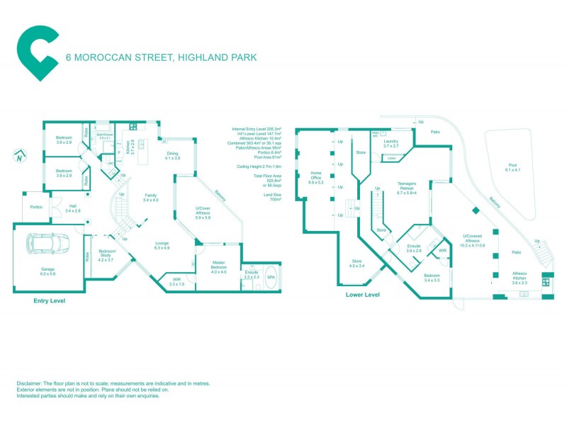 6 Moroccan Street, Highland Park QLD 4211 Floorplan