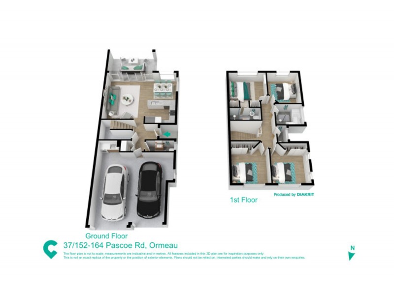 37/152-164 Pascoe Rd, Ormeau QLD 4208 Floorplan