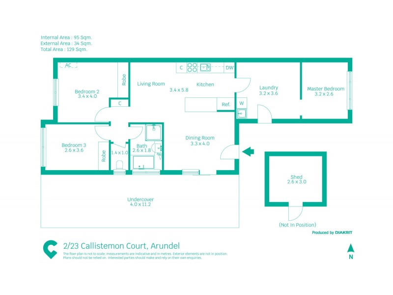 2/23 Callistemon Court, Arundel QLD 4214