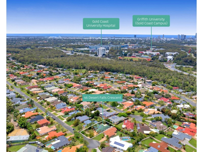 46 DESERT FALLS CRES, Parkwood QLD 4214