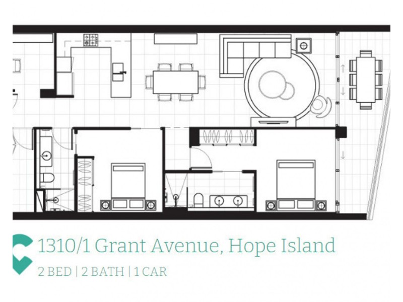 1310/1 Grant Avenue, Hope Island QLD 4212