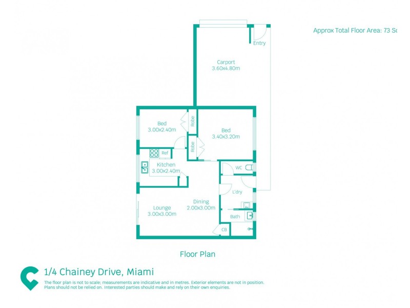 1/4 Chainey Drive, Miami QLD 4220