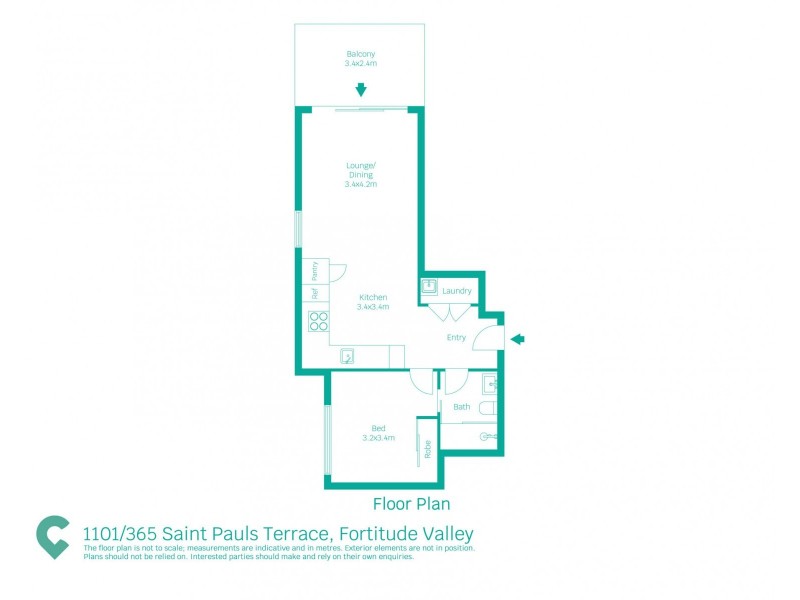 1101/365 Saint Pauls Terrace, Fortitude Valley QLD 4006