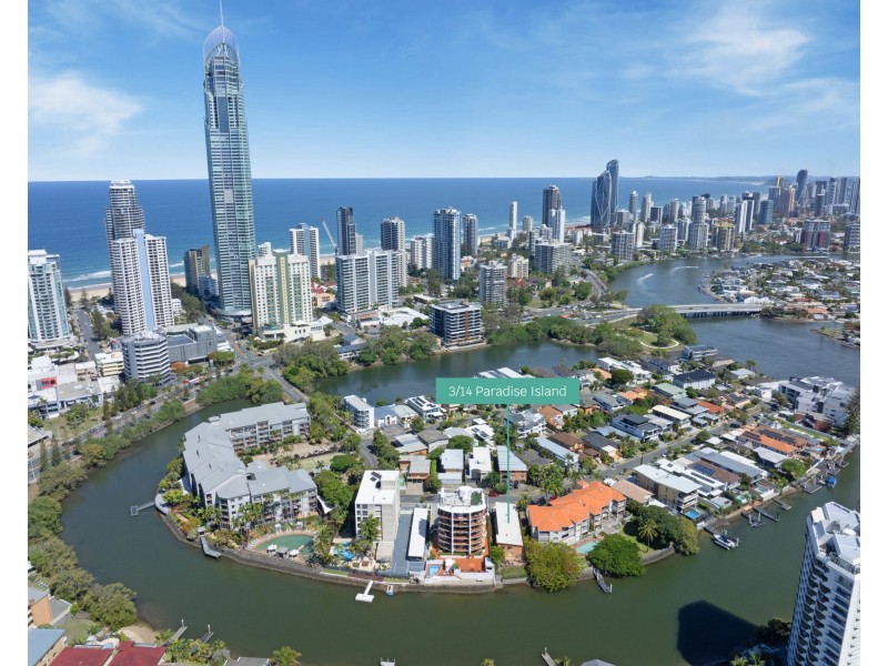 3/14 Paradise Island, Surfers Paradise QLD 4217