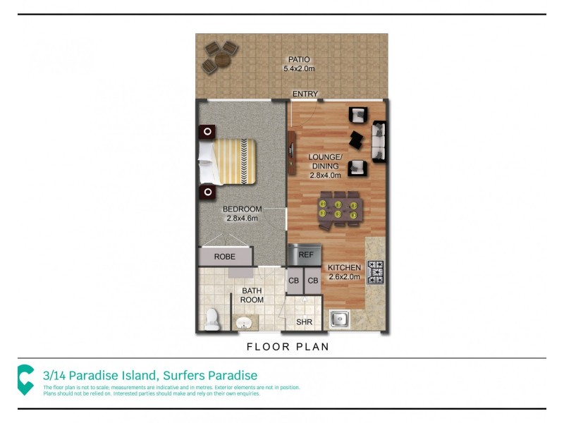 3/14 Paradise Island, Surfers Paradise QLD 4217