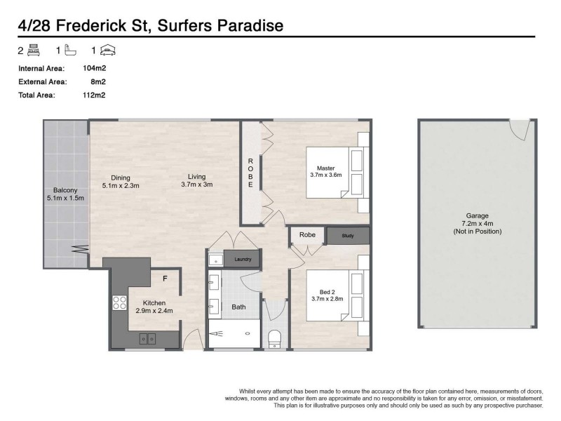 4/28 Frederick Street, Surfers Paradise QLD 4217