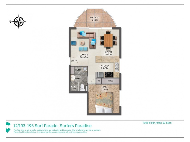 12/193-195 Surf Parade, Surfers Paradise QLD 4217