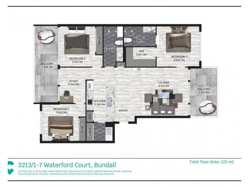3213/1-7 Waterford Court, Bundall QLD 4217