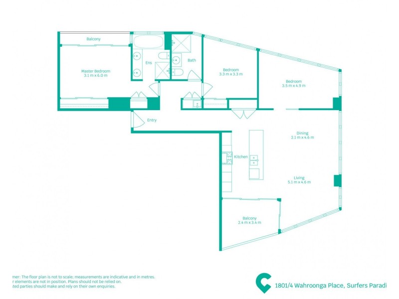 1801/4 Wahroonga Place, Surfers Paradise QLD 4217