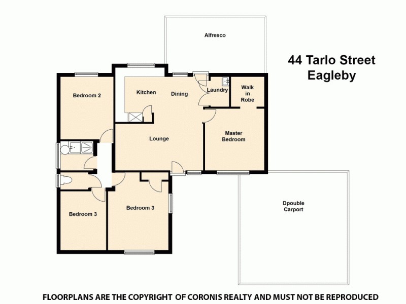 44 Tarlo Street, Eagleby QLD 4207 Floorplan