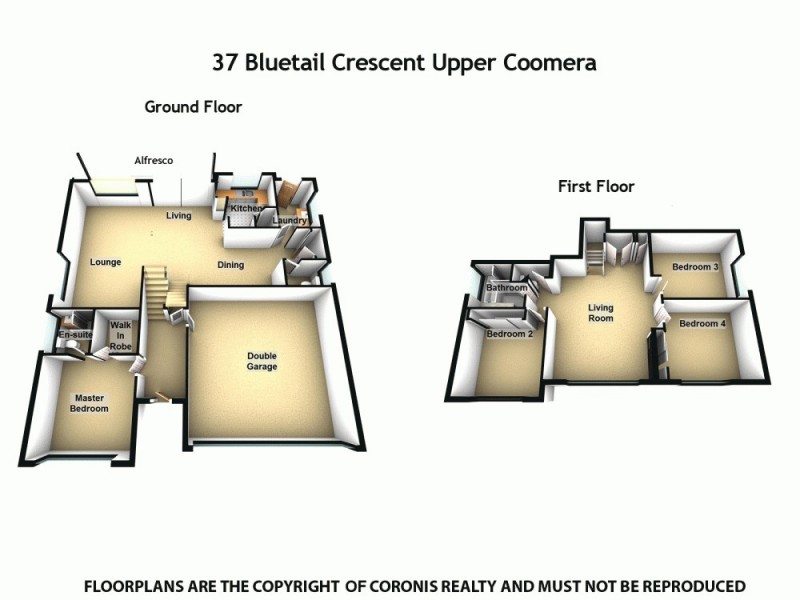 37 Bluetail Crescent, Upper Coomera QLD 4209 Floorplan