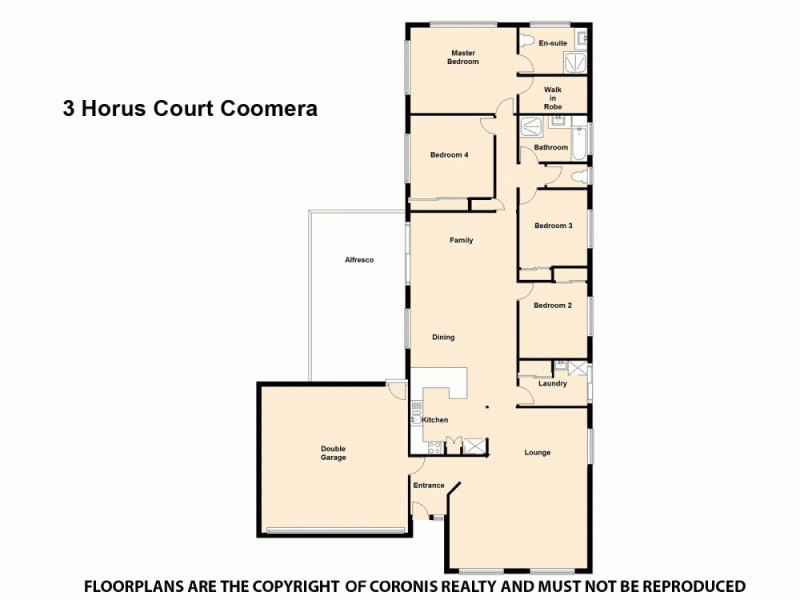3 Horus Court, Coomera QLD 4209 Floorplan