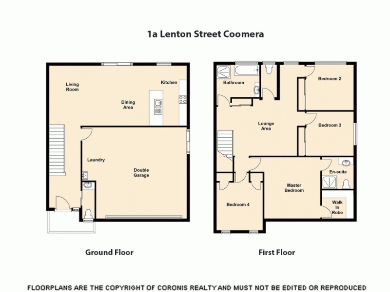 1a Lenton St, Coomera QLD 4209 Floorplan