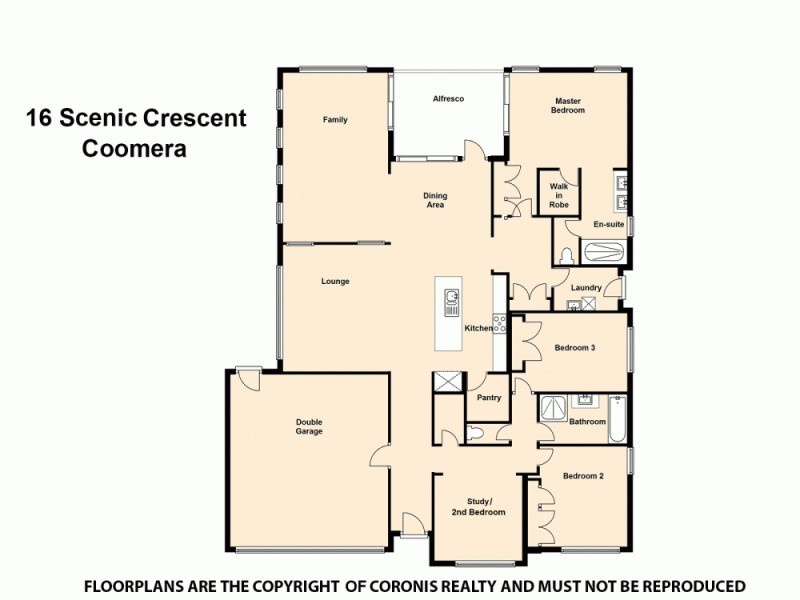 16 Scenic Crescent, Coomera QLD 4209 Floorplan