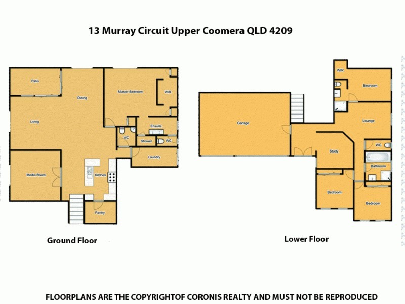13 Murray Cct, Upper Coomera QLD 4209 Floorplan