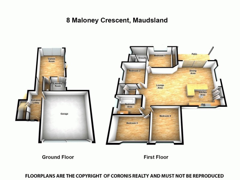 8 Maloney Crescent, Maudsland QLD 4210 Floorplan
