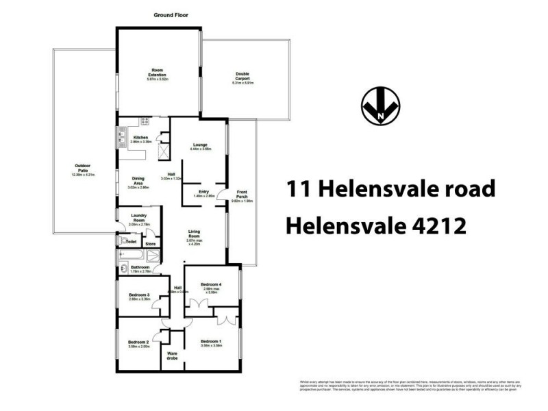 11 Helensvale Road, Helensvale QLD 4212 Floorplan