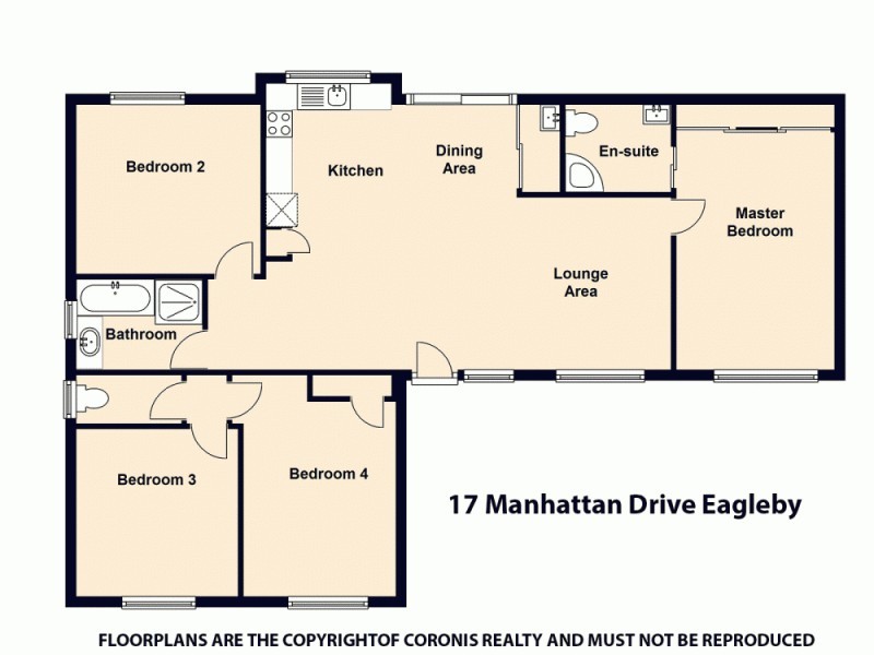 17 Manhattan Street, Eagleby QLD 4207 Floorplan