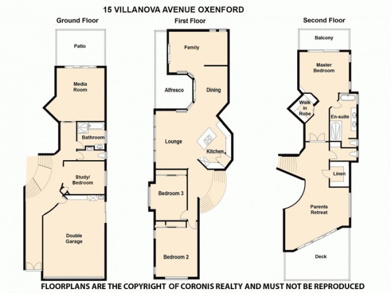 15 Villanova Avenue, Oxenford QLD 4210 Floorplan